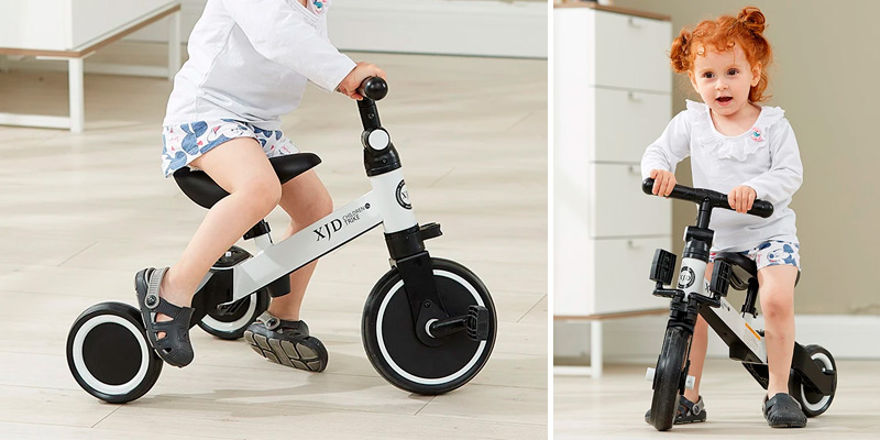 Review of XJD 3 in 1 Upgrade 2.0 for 1-3 Years Old Kids Tricycle