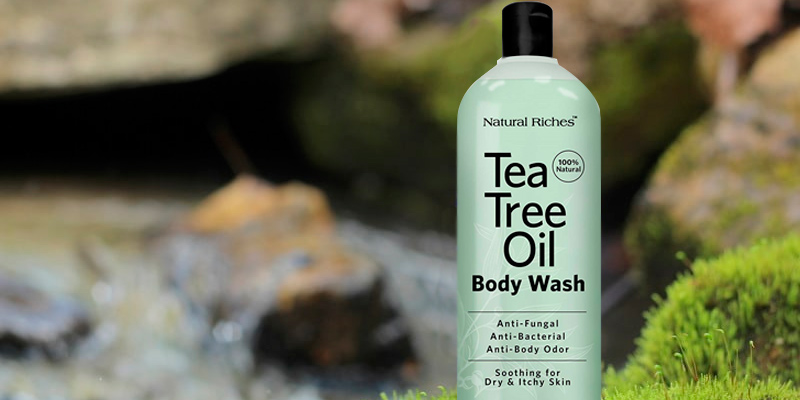 Review of Natural Riches TeaTree Oil Body Wash Antifungal, Peppermint & Eucalyptus Oil Antibacterial Soap