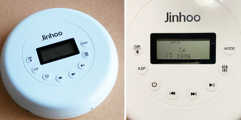 Review of Jinhoo Portable Bluetooth/CD Player