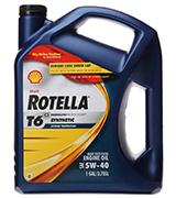Shell Rotella T6 5W-40 Full Synthetic CJ-4/SM