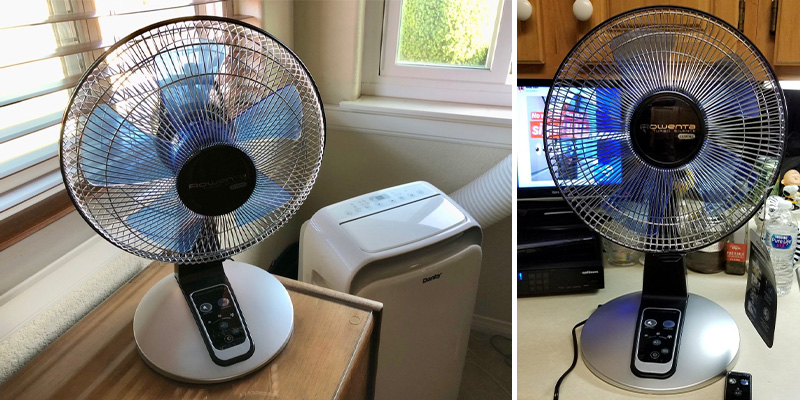 Review of Rowenta VU2660 Turbo Silence Table Fan with Remote control