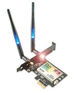 Ubit AX200 WiFi 6 PCIe Card MU-MIMO / Bluetooth 5.1