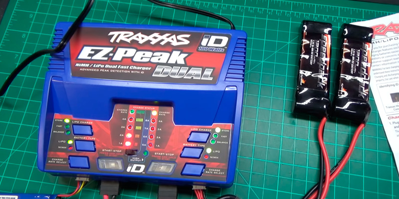 Review of Traxxas 2972 EZ-Peak Plus 100 Watt NiMH/LiPo Dual Charger with iD System