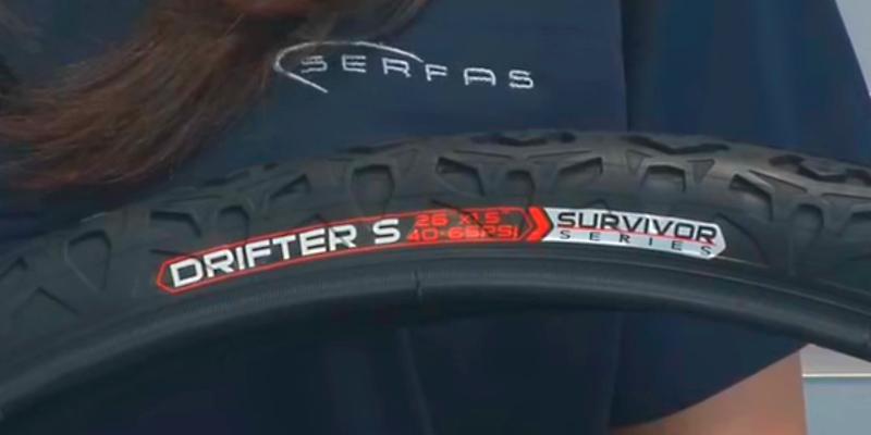 Serfas Drifter Tire with FPS in the use