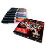 Artistro Permanent Paint Markers for Glass painting