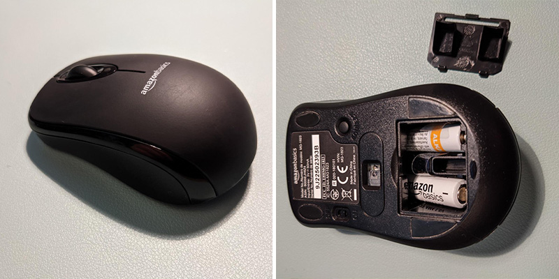 Review of ‎Amazon Basics M8126AB01 Wireless Computer Mouse