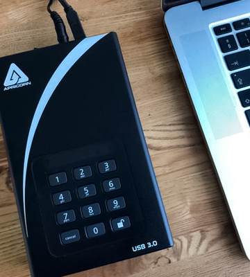 Review of Apricorn Aegis Padlock Encryption USB 3 Hard Drive