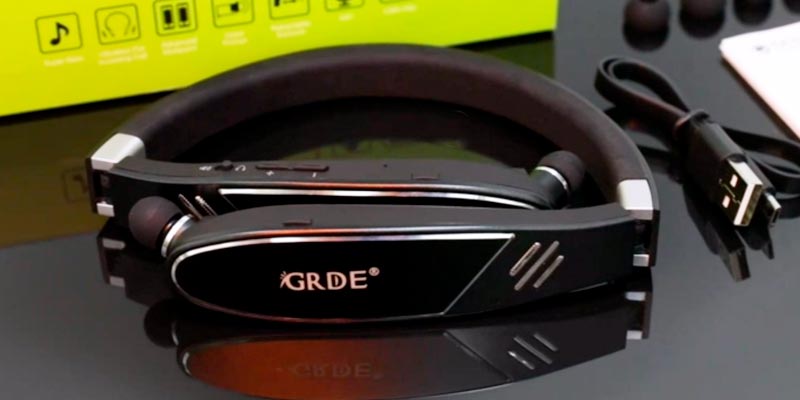 Review of GRDE 2 in 1 Neckband Wireless Bluetooth Headset