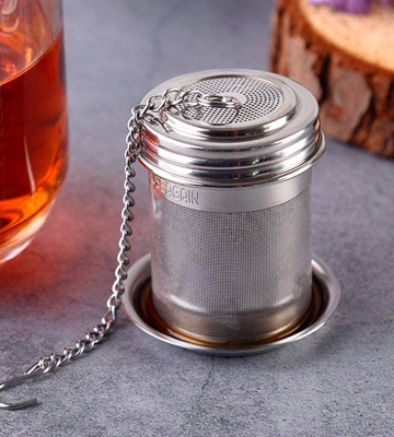 Review of House Again Extra Fine Mesh Tea Ball Infuser & Cooking Infuser