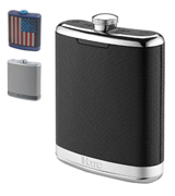 iHome iBT32BSC Rechargeable Flask Shaped Bluetooth 4-Speaker System with Speakerphone