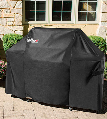 Review of Weber 7107 Grill Cover with Storage Bag for Genesis Gas Grill