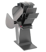 Tomersun 3 Blades Heat Powered Stove Fan for Wood