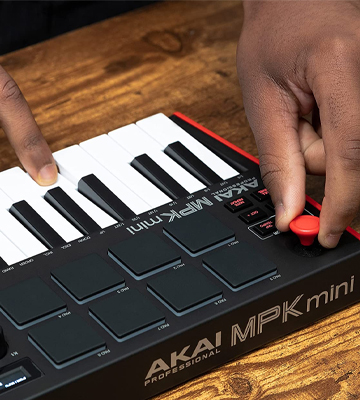 Review of Akai MPKMINI3 Professional MPK Mini MK3 - 25 Key USB MIDI Keyboard Controller