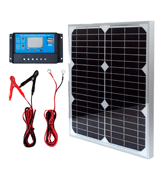 TP-Solar Monocrystalline 20W Solar Panel Kit