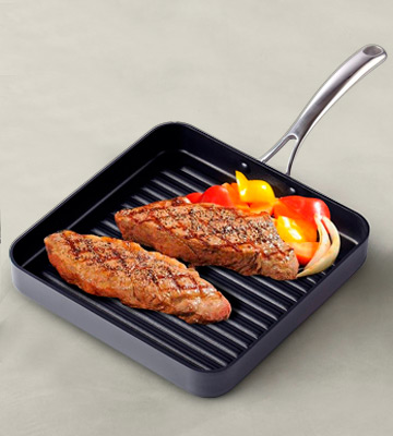 Review of Cooks Standard Hard Anodized Nonstick Grill Pan