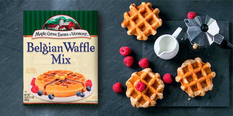 Review of Maple Grove Farms Belgian Waffle Mix