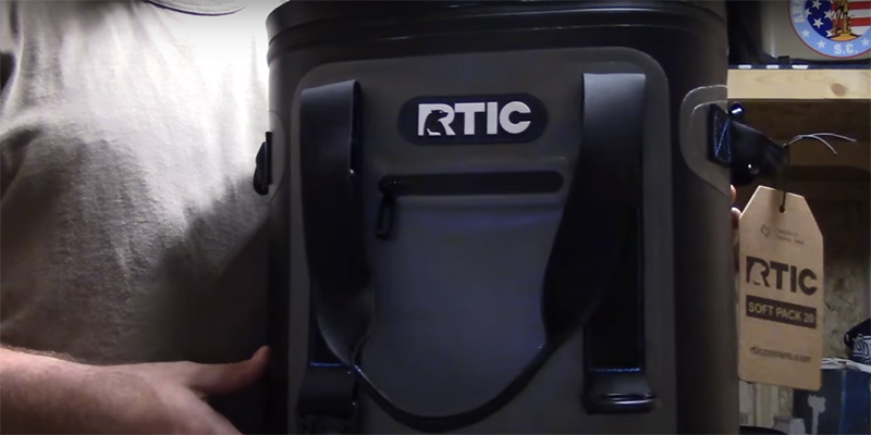 RTIC 40 Soft Pack Cooler in the use