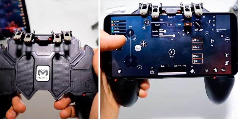 Review of DELAM PUBG-AK77 Mobile Game Controller for Android and iOS Devices