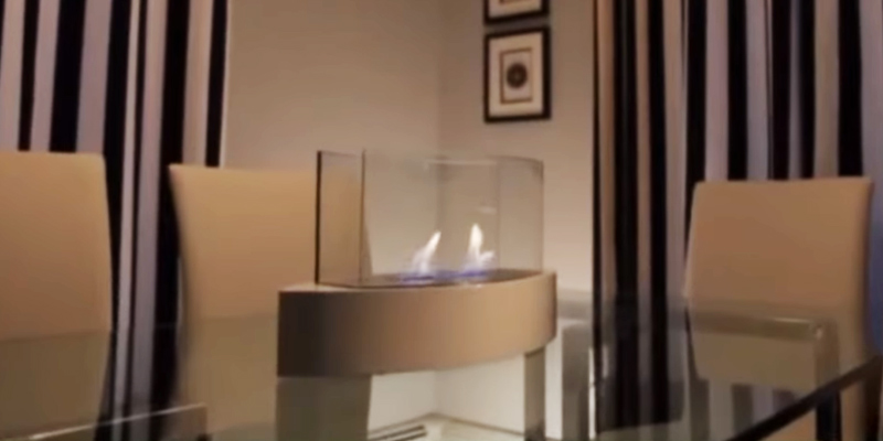 Anywhere Fireplace 90207 Lexington Tabletop Ethanol Fireplace in the use