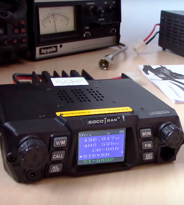 Review of SOCOTRAN ST-980Plus Ham Radio Transceiver VHF 75W UHF 55W Mobile Radio Dual Band