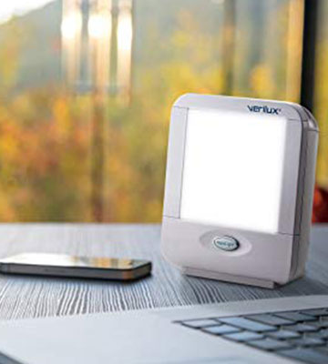 Review of Verilux HappyLight Compact Personal Portable Light Therapy Energy Lamp
