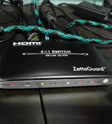 Review of Zettaguard 4x1 ZW410 ZW-140 HDMI Splitter