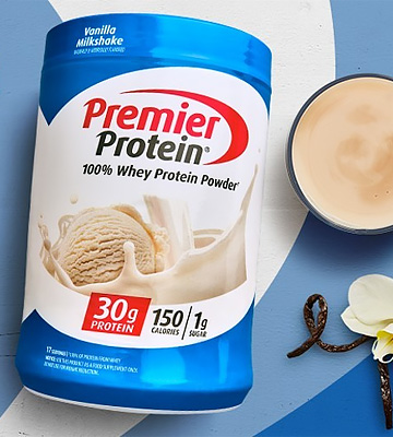Premier Protein Vanilla Milkshake 100% Whey Protein Powder - Bestadvisor