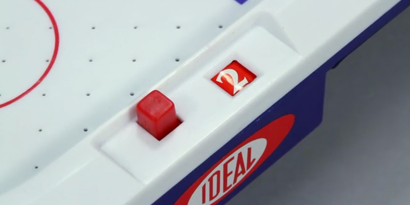 iDeal SureShot Air Hockey Tabletop Game in the use