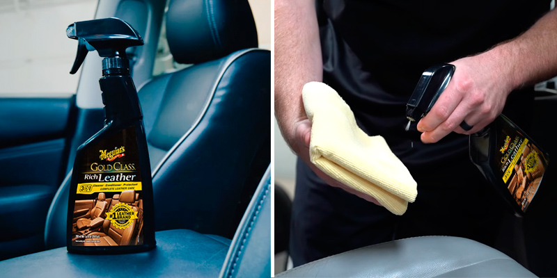 Review of Meguiar's G10924SP Gold Class Rich Leather Cleaner and Conditioning Spray