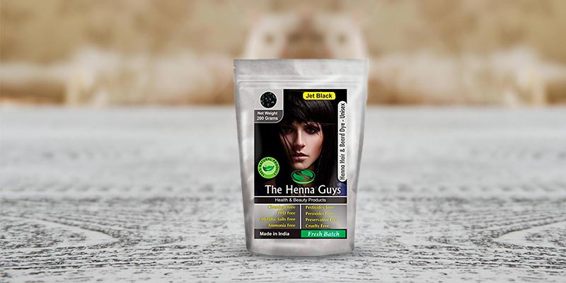 Review of The Henna Guys Jet Black Henna Hair Color/Dye