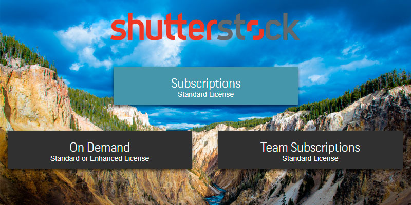 Shutterstock High-quality Stock Photos in the use