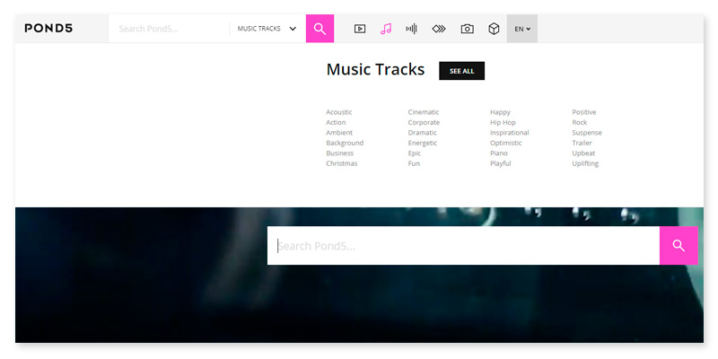 Pond5 Royalty Free Stock Music and Audio Tracks for Any Creative Project in the use