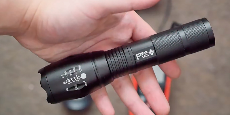Review of PeakPlus (PPLEDKIT1) Rechargeable Tactical Flashlight