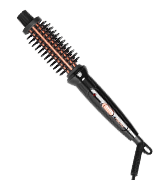 AmoVee amovee-curling iron brush-all Mini Curling Iron Travel Hair Brush