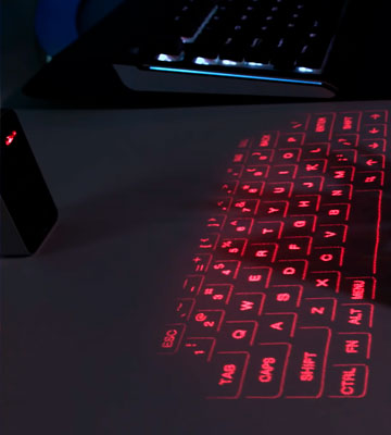 Review of Mojo Laser Projection Virtual Keyboard Wireless Portable Full-Size Keypad