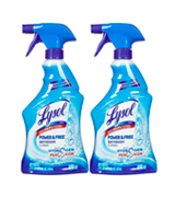 Lysol Power$Free Bathroom Cleaner Bleach Free Hydrogen Peroxide Bathroom Cleaner Spray, Fresh