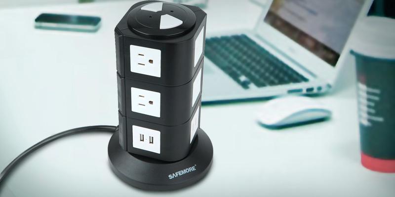 Review of Safemore CECOMINOD067609 10-Outlet 4-USB Surge Protector