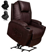 U-MAX Power Lift Recliner Heated Vibration Massage Chair