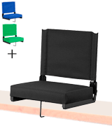 Flash Furniture Grandstand Ultra-Padded Seat