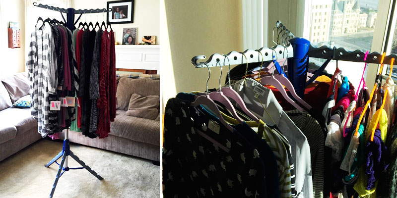 Review of Household Essentials Indoor Tripod Clothes Drying Rack