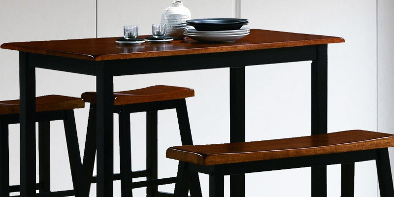 Review of Crown Mark Bar Counter Height Table Set
