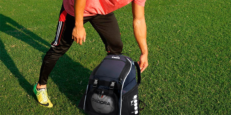 Diadora Squadra II Soccer Backpack Black