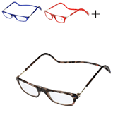 CliC Adjustable Front Connect Reading Glasses