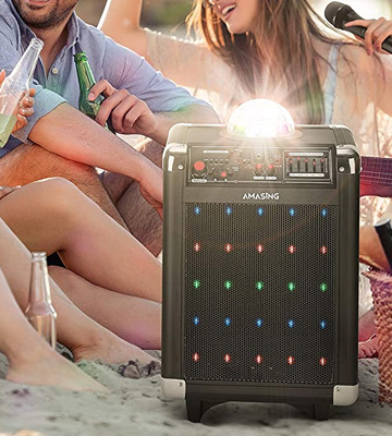 Review of amasing Bluetooth Portable Karaoke Machine for Adults and Kids