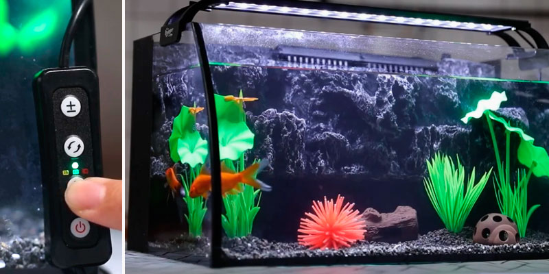 Review of Hygger Full Spectrum Aquarium Light with Aluminum Alloy Shell Extendable Brackets