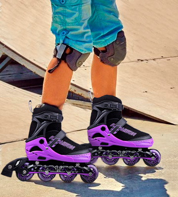 Review of PAPAISON Adjustable Inline Skates for Kids and Adults with Full Light Up Wheels