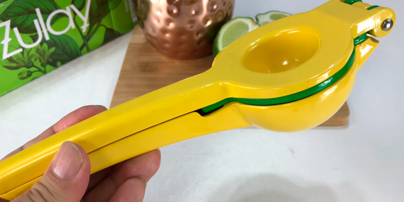 Review of Zulay Metal Lemon Lime Squeezer - Manual Citrus Press Juicer