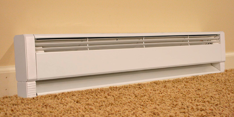 Fahrenheat PLF1004 Liquid Filled Electric Hydronic Baseboard Heater in the use