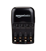 AmazonBasics Battery Charger With USB Port