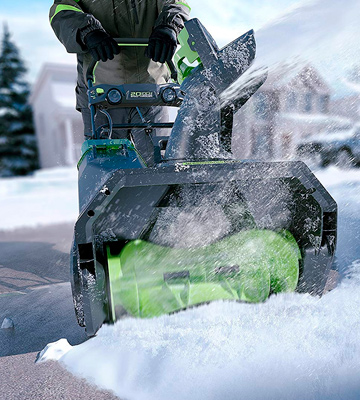 Review of GreenWorks Cordless Snow Thrower PRO 20-Inch 80V